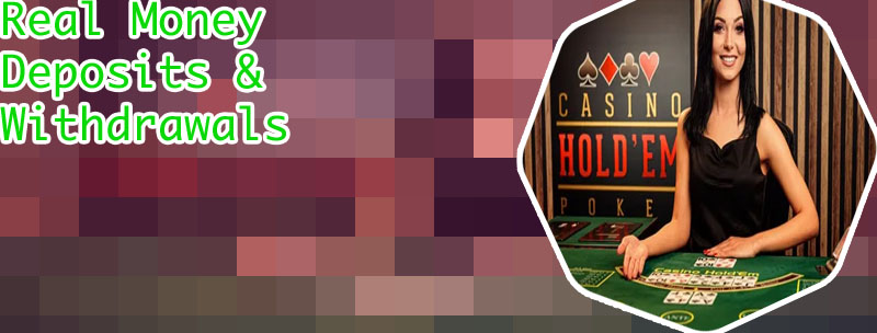 Live poker online real money