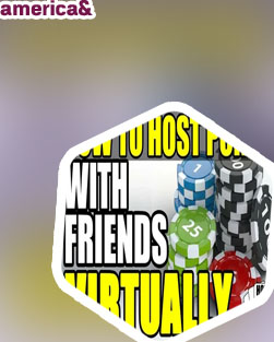 Virtual poker with friends